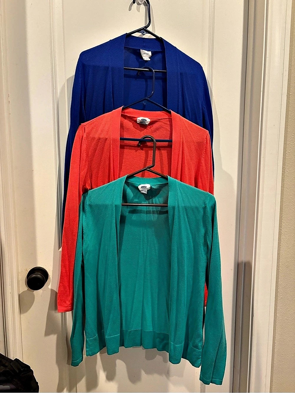 Lot of 3 Old Navy Open-Front Lightweight Cardigans Small
